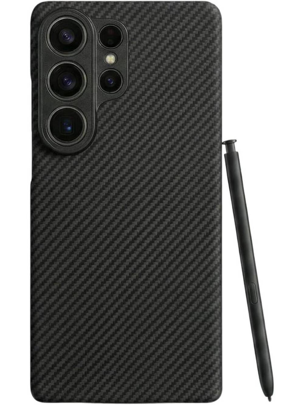 Thinborne Samsung Galaxy S26 Ultra Aramid Fiber Magnetic Case, Black, phone case